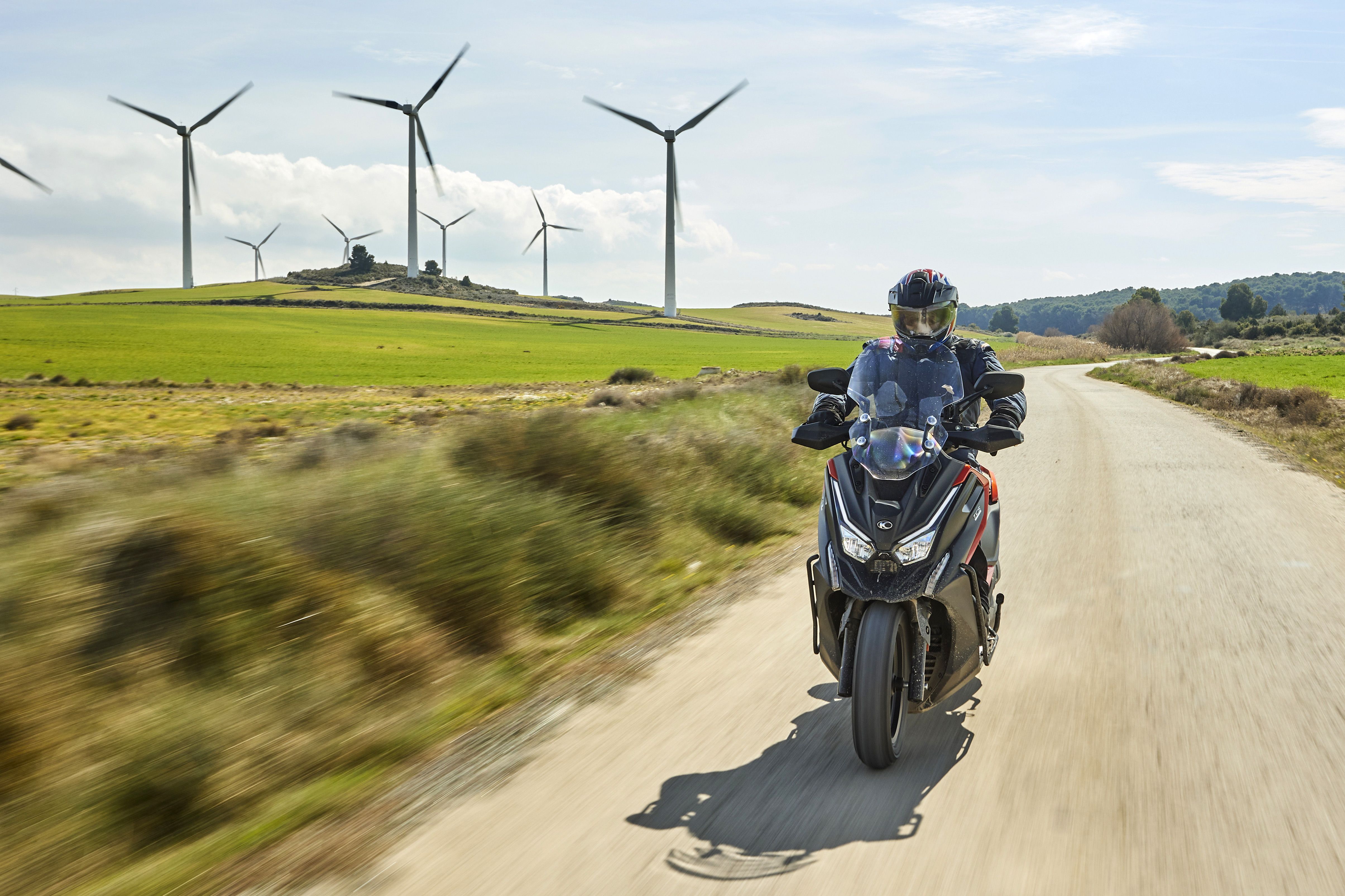  Kymco DTX 360 test ride