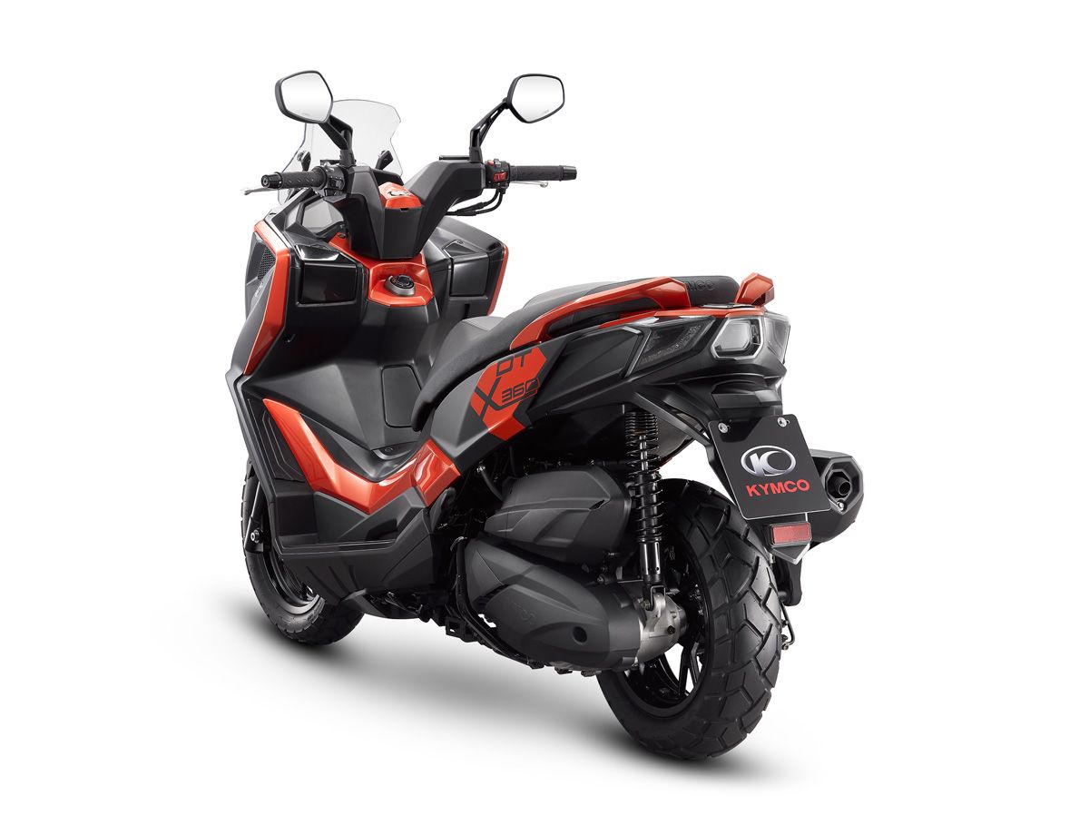 Kymco DTX 125 350 general naranja 1