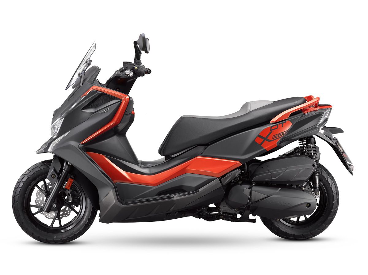 Kymco DTX 125 350 general naranja 5