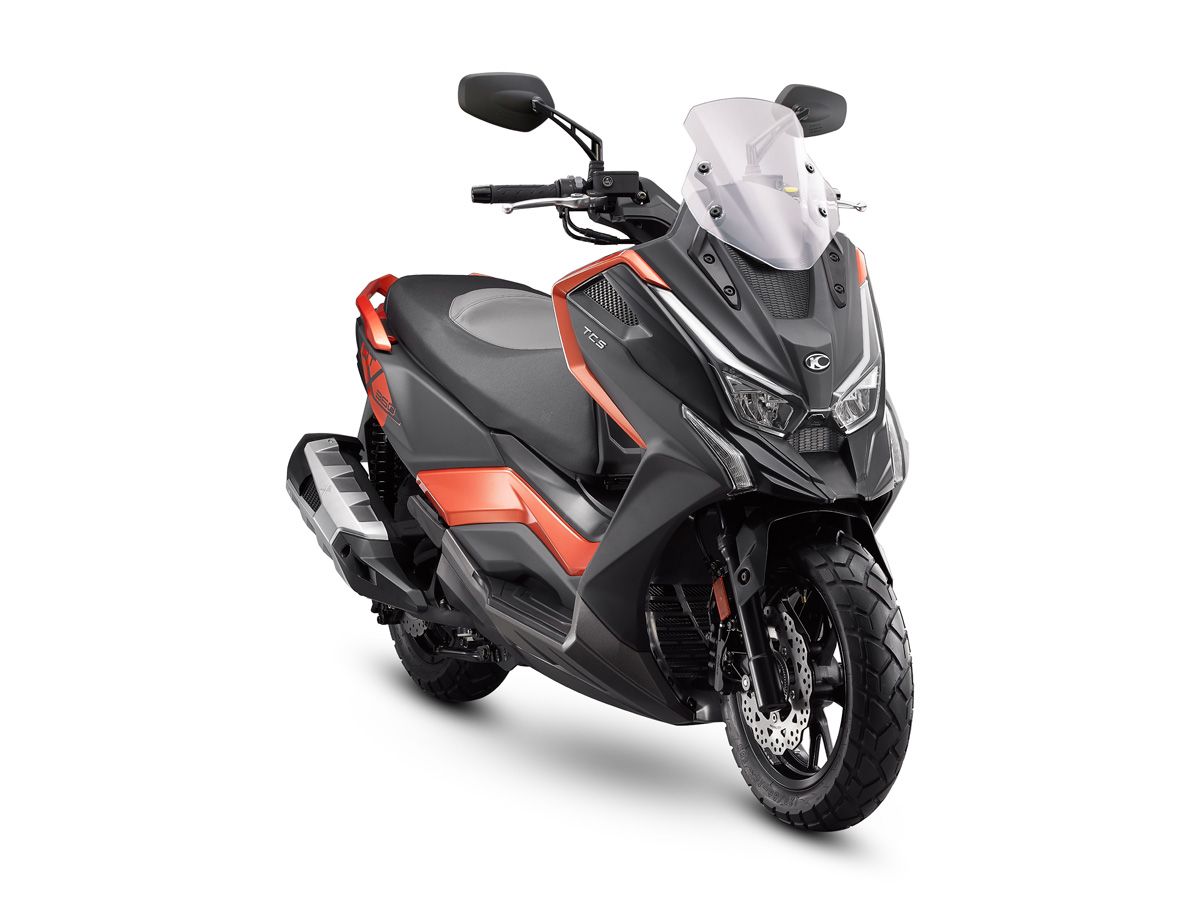 Kymco DTX 125 350 general naranja 10