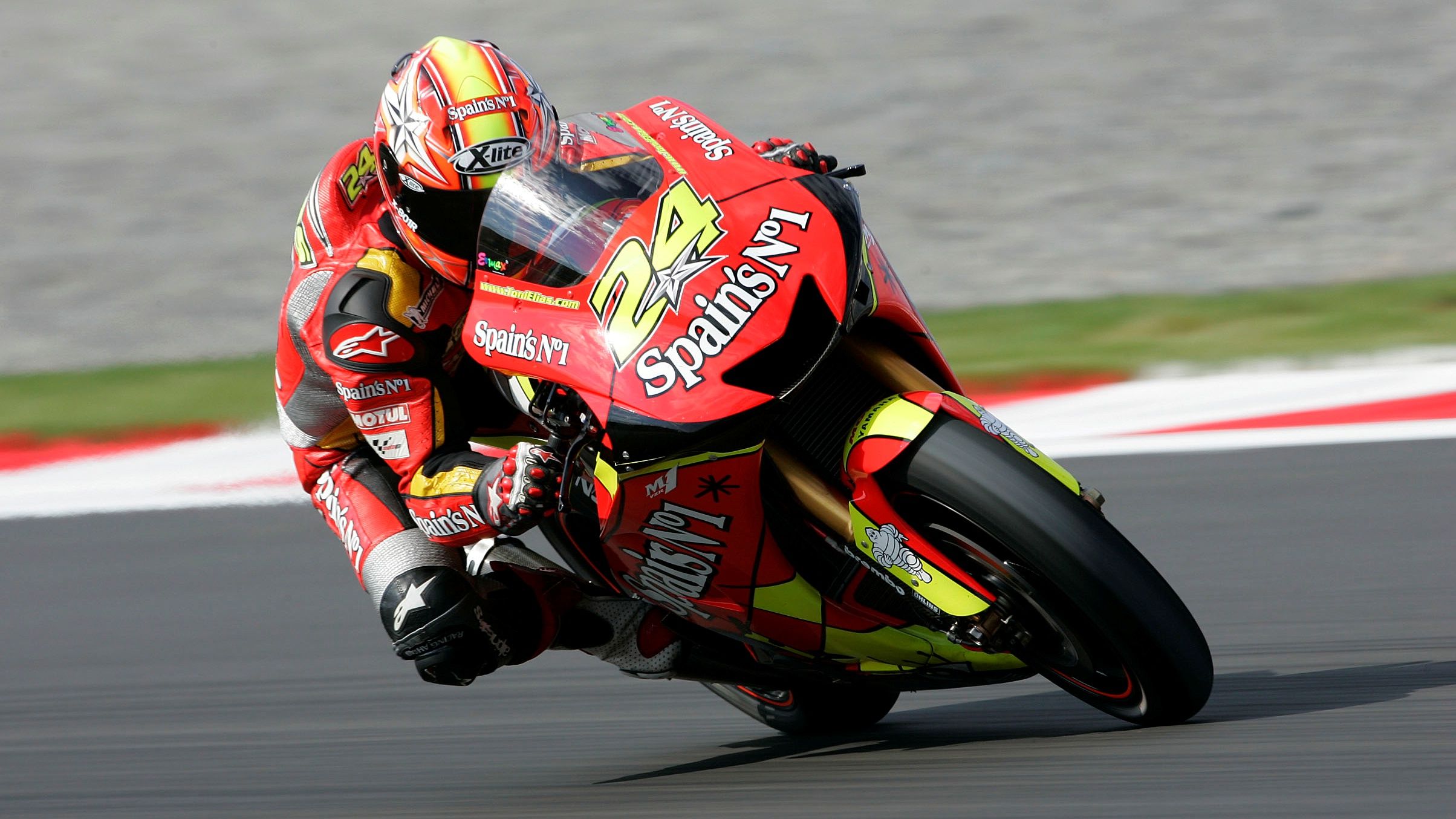 Toni Elías en 2005 tuvo un año difícil de estreno en MotoGP
