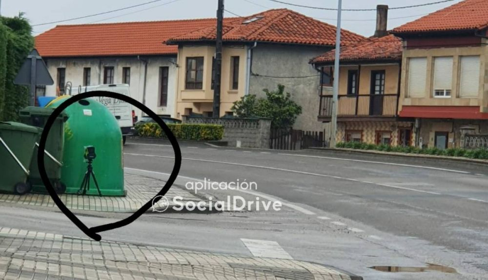 Radar invisible Veloláser en Requejada, Cantabria Foto Vía SocialDrive Radar invisible Veloláser en Requejada, Cantabria Foto Vía SocialDrive