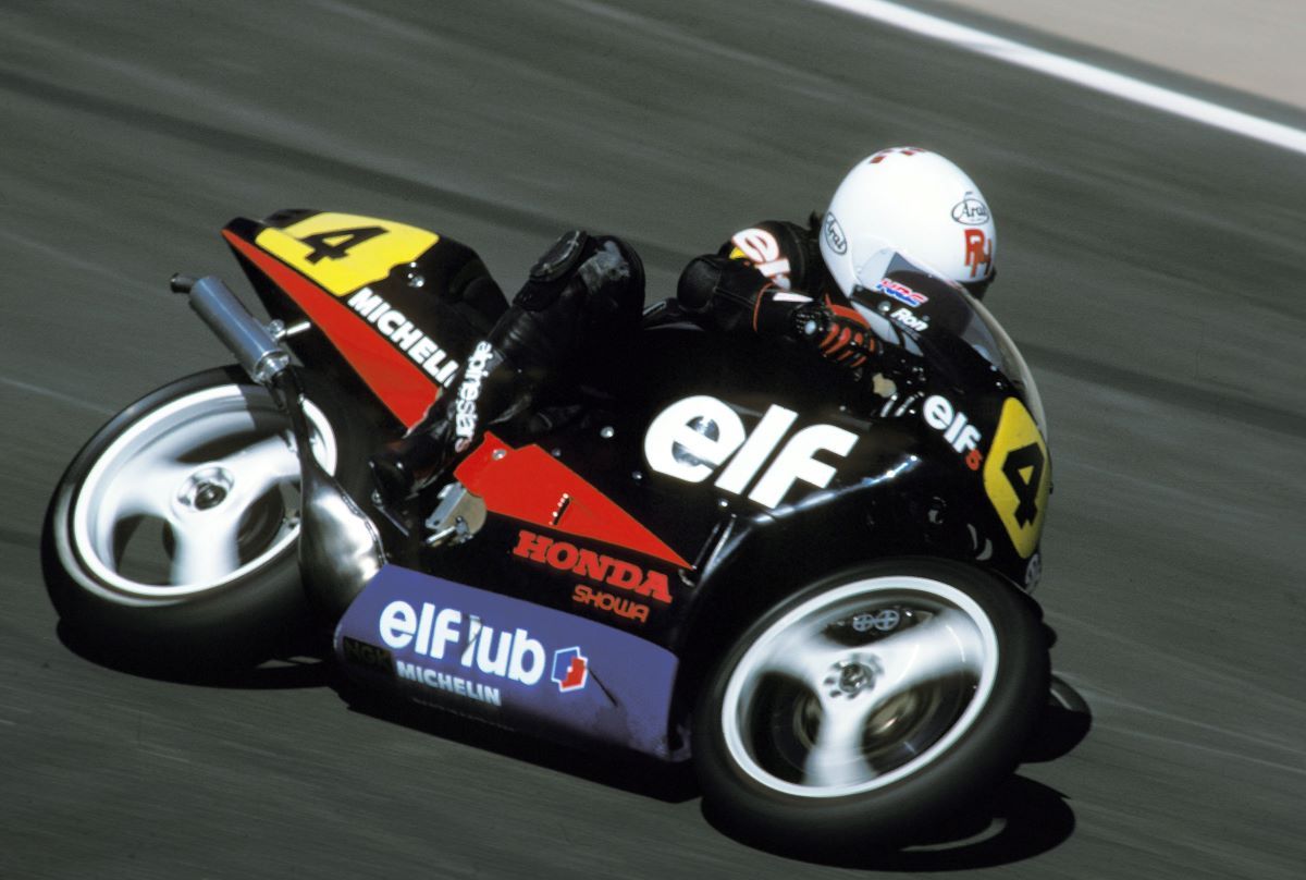 Ron Haslam en 1988. Fuente: Gold & Goose