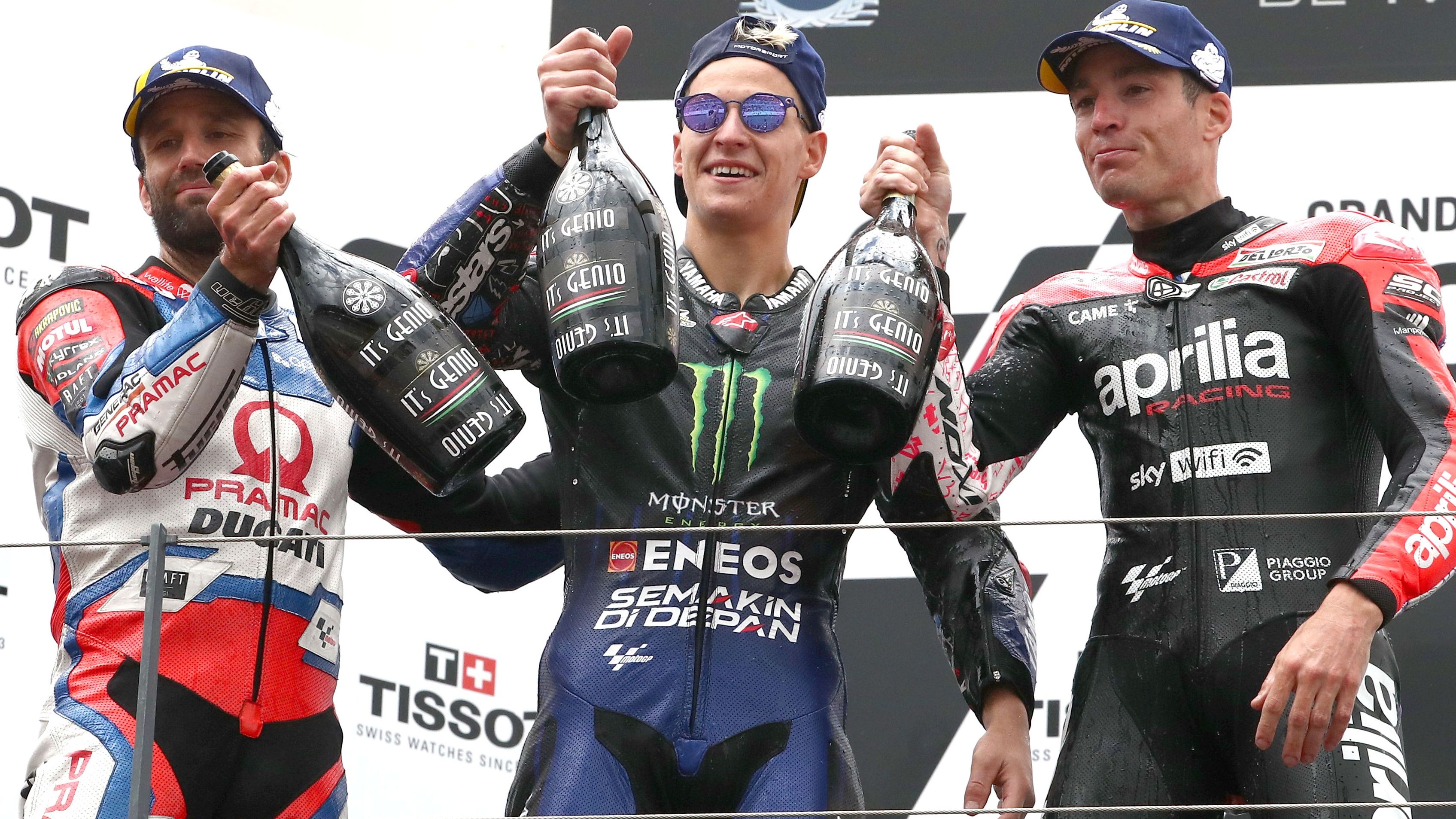 Fabio Quartararo ha ganado la carrera del GP de Portugal 2022 de MotoGP ante Johann Zarco y Aleix Espargaró