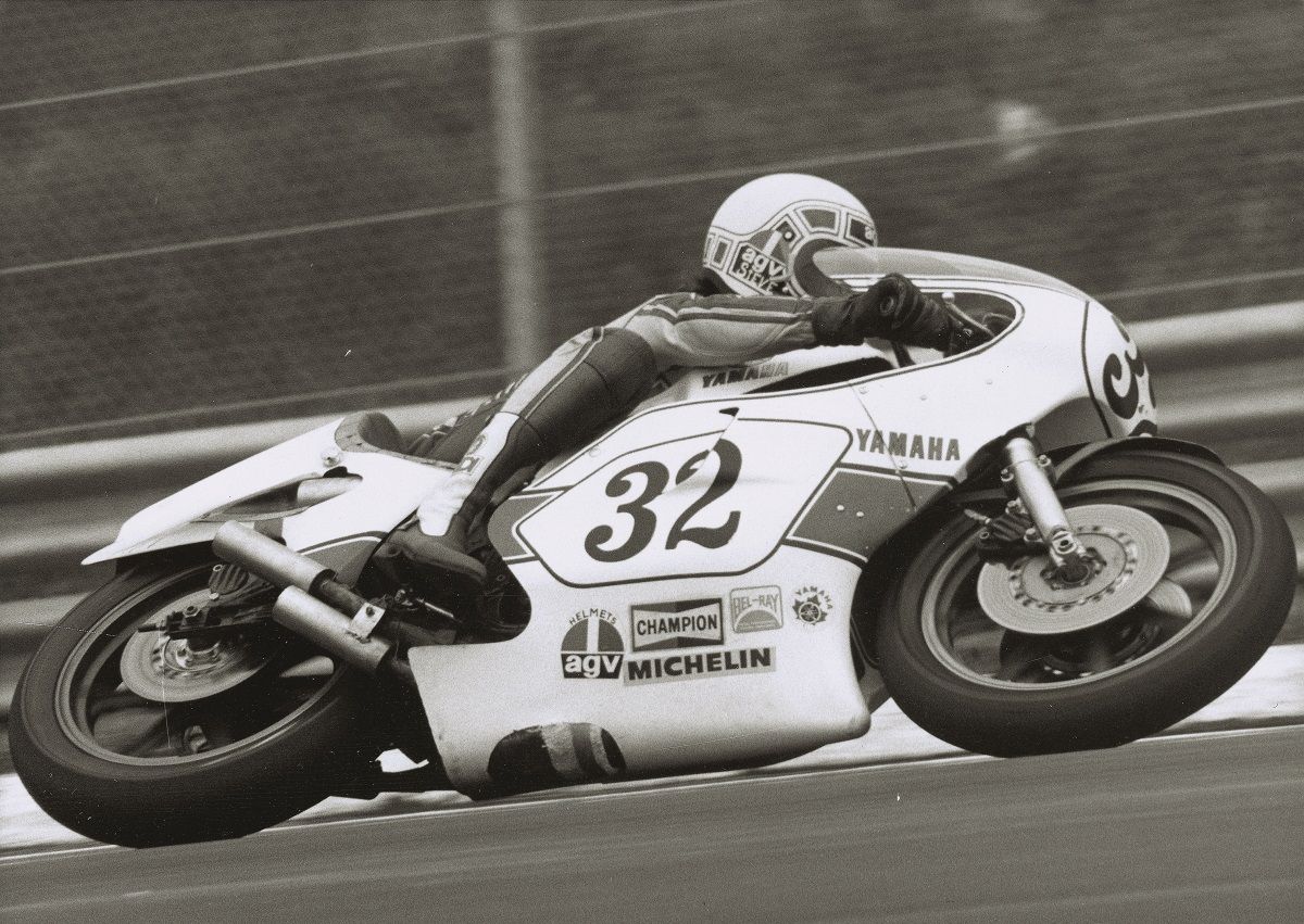 Steve Baker, campeón de Fórmula 750 en 1977. Fuente: Maurice Büla © FIM