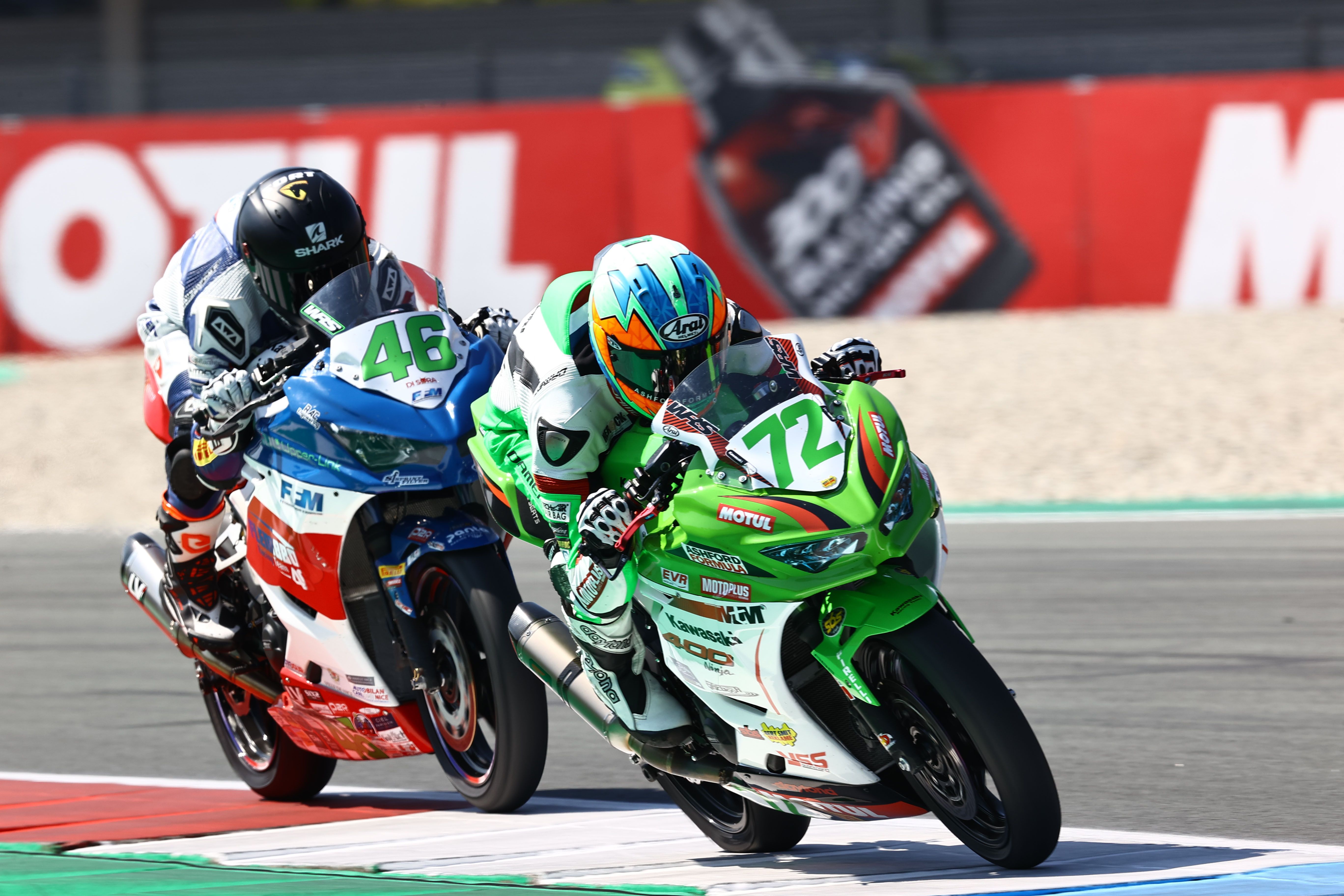 Victor Steeman seguido por Samuel Di Sora, SSP300 Assen 2022