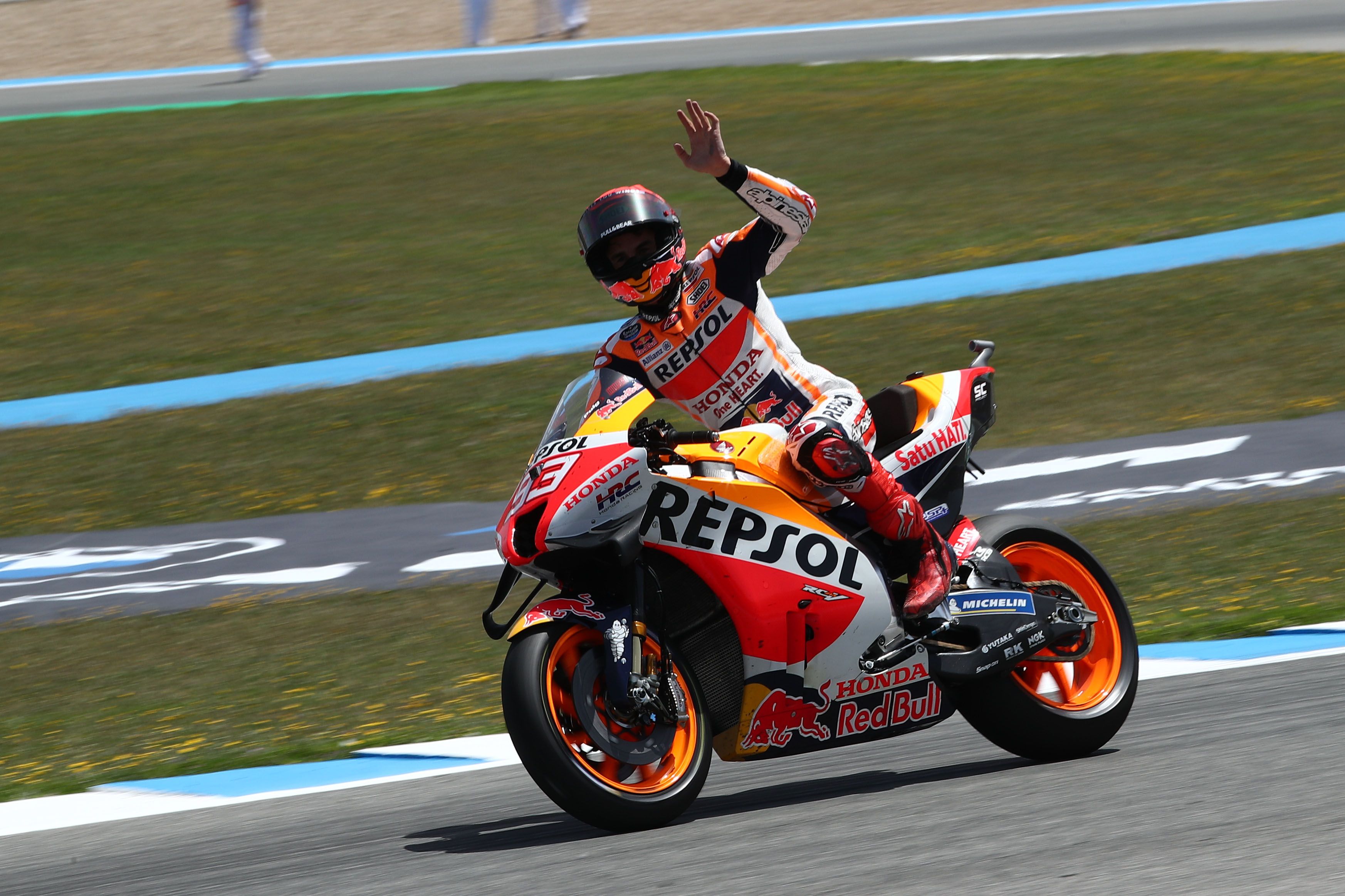 Marc Márquez en Jerez