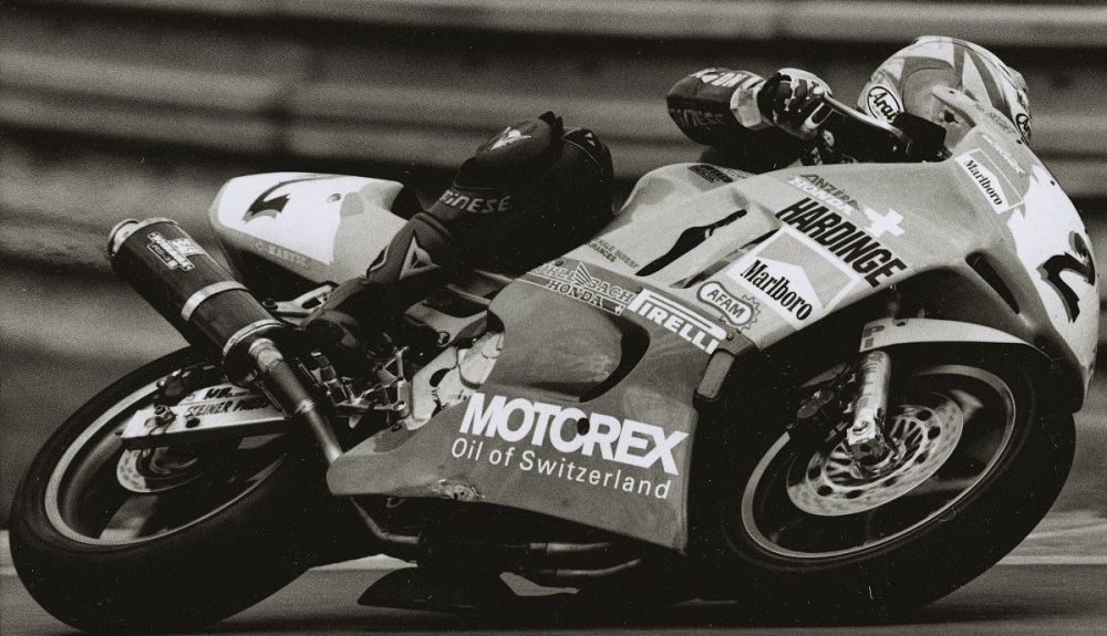 Yves Briguet en 1996 en el Trophy Thunderbike. Fuente: Maurice Büla © FIM Yves Briguet en 1996 en el Trophy Thunderbike. Fuente: Maurice Büla © FIM