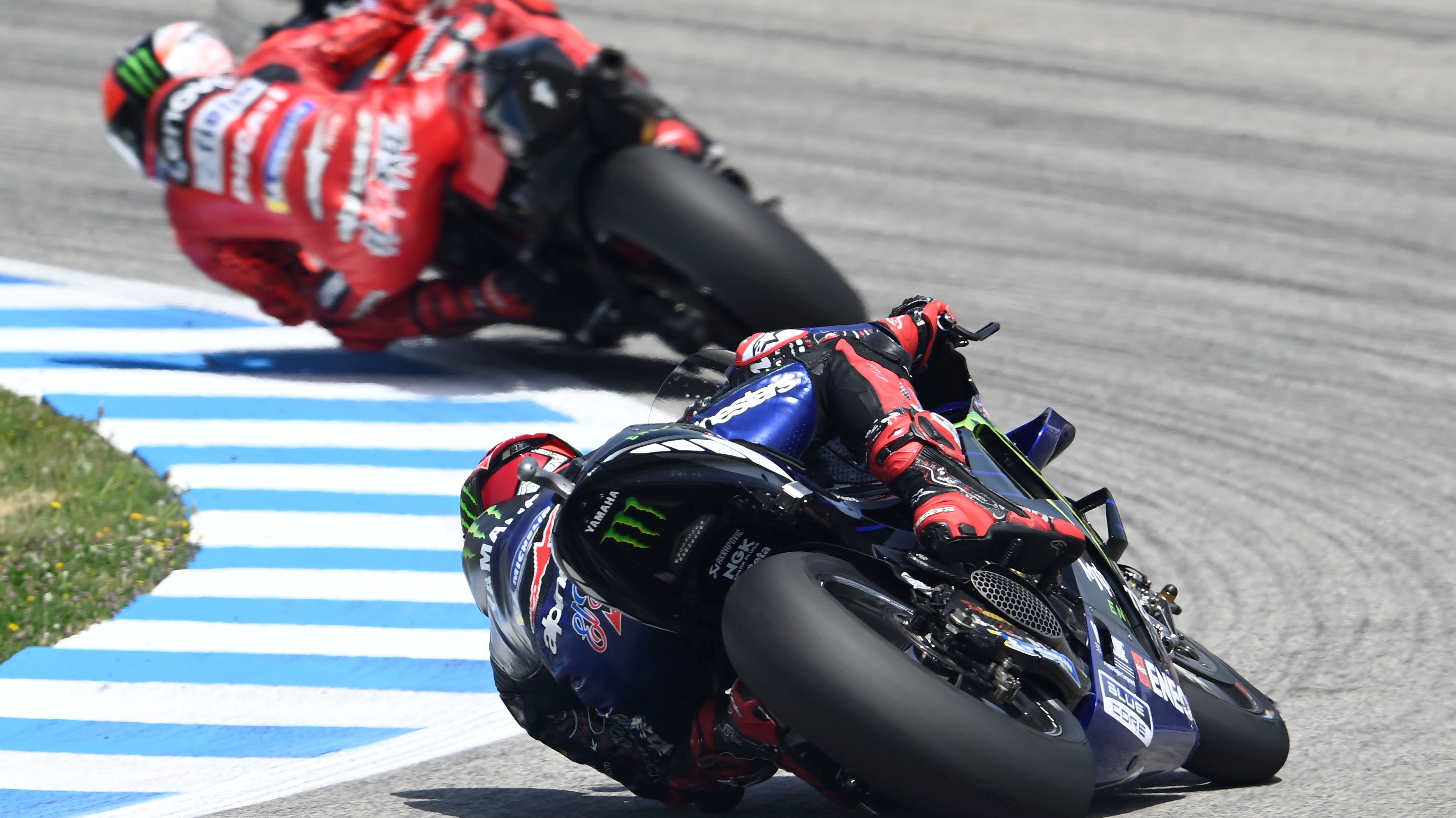 Fabio Quartararo tras Pecco Bagnaia, que ganó en Jerez iniciando su propia revolución