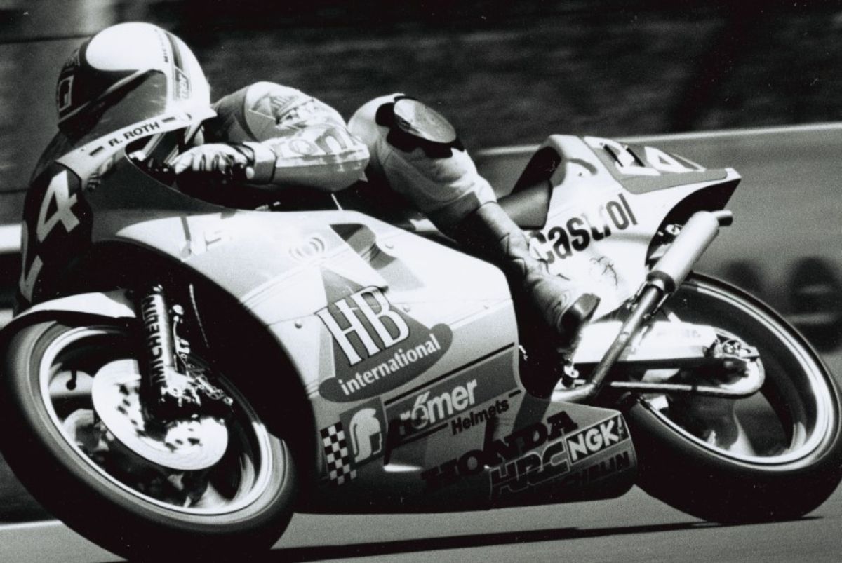 Reinhold Roth en su moto / Credit: Maurice Büla © FIM