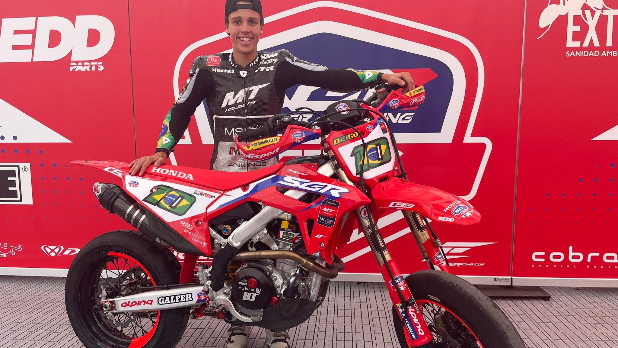 Diogo Moreira debutará en el Mundial de SuperMoto S1GP en Alcarrás