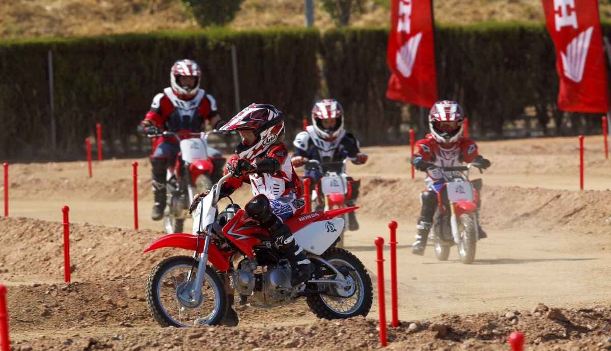 Honda Escuela de Conducción off road niños Honda Escuela de Conducción off road niños