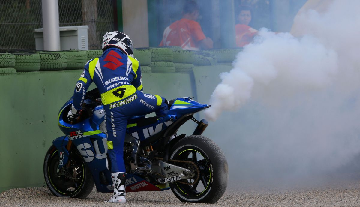 El retorno de Suzuki a MotoGP con Randy de Puniet fue complicado El retorno de Suzuki a MotoGP con Randy de Puniet fue complicado