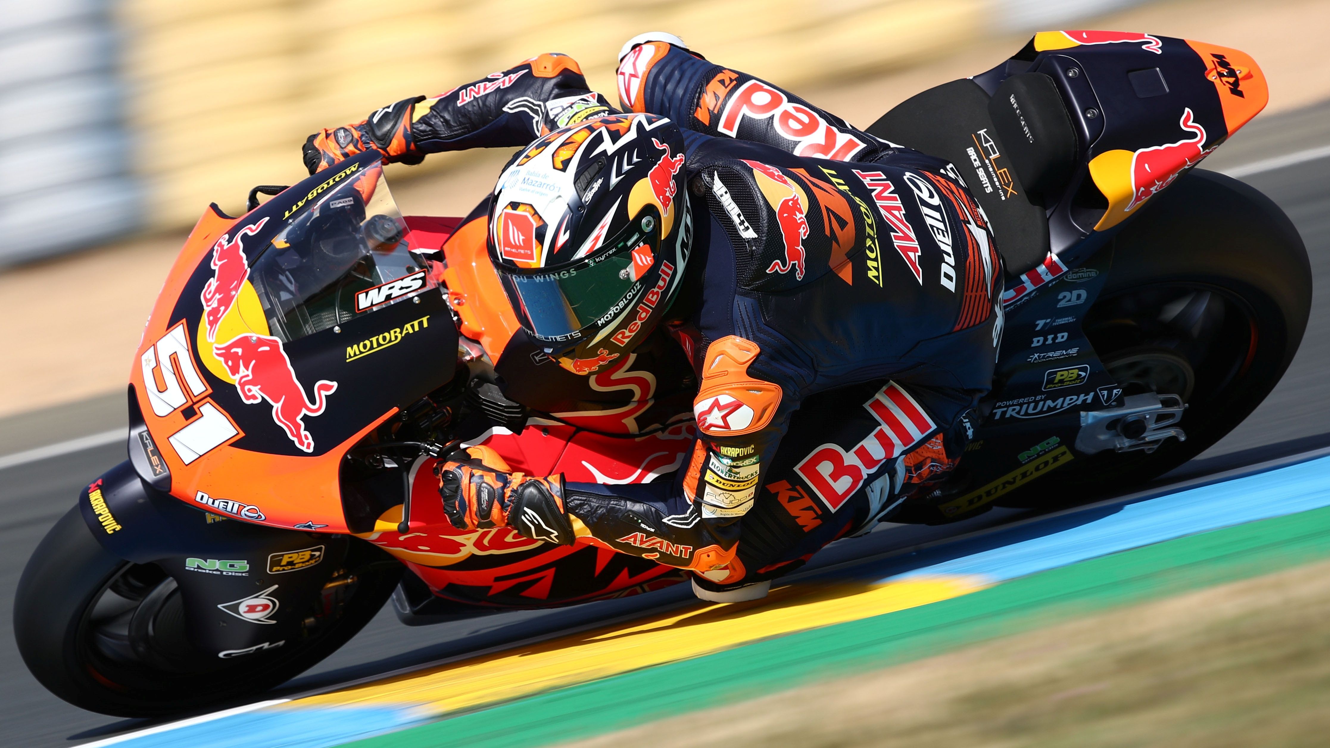 Pedro Acosta ha hecho en Le Mans su primera pole en Moto2