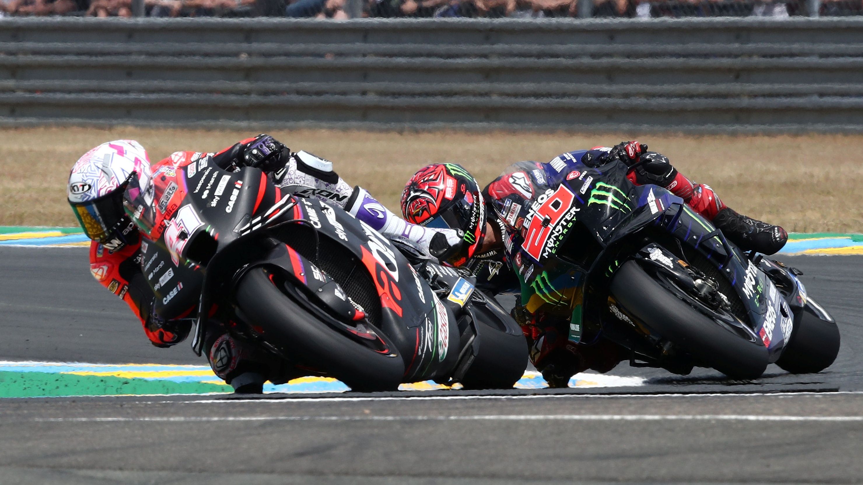 Aleix Espargaró y Fabio Quartararo están mostrando una enorme regularidad en MotoGP 2022
