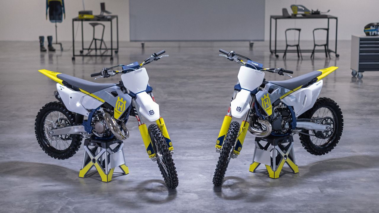 Husqvarna TC 125 y TC 250 2023
