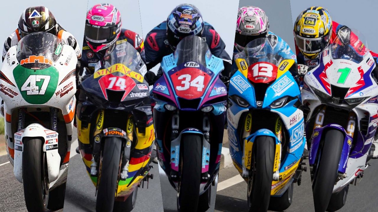 Richard Cooper, Davey Todd, Alastair Seeley, Lee Johnston y Glenn Irwin brillaron en la NW200 2022