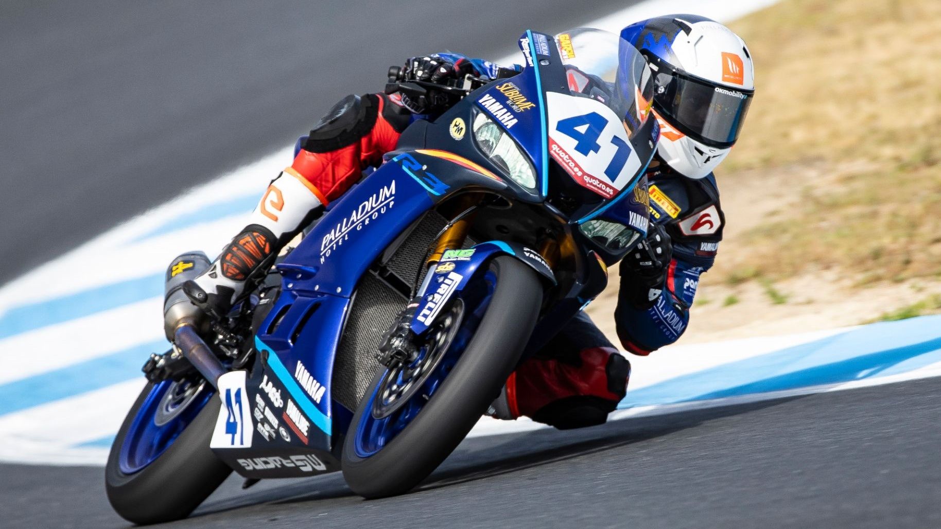 Marc García se ha hecho con la victoria en la primera carrera de Supersport 300 en Estoril