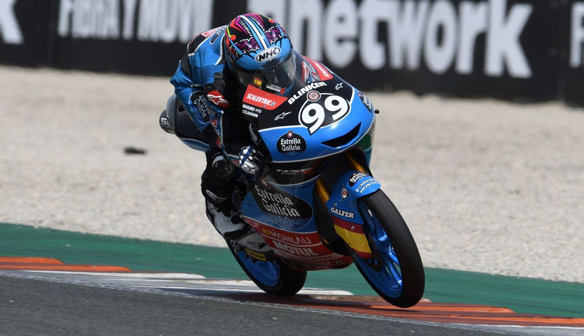 José Antonio Rueda se pone líder del Mundial de JuniorGP tras ganar en Valencia José Antonio Rueda se pone líder del Mundial de JuniorGP tras ganar en Valencia