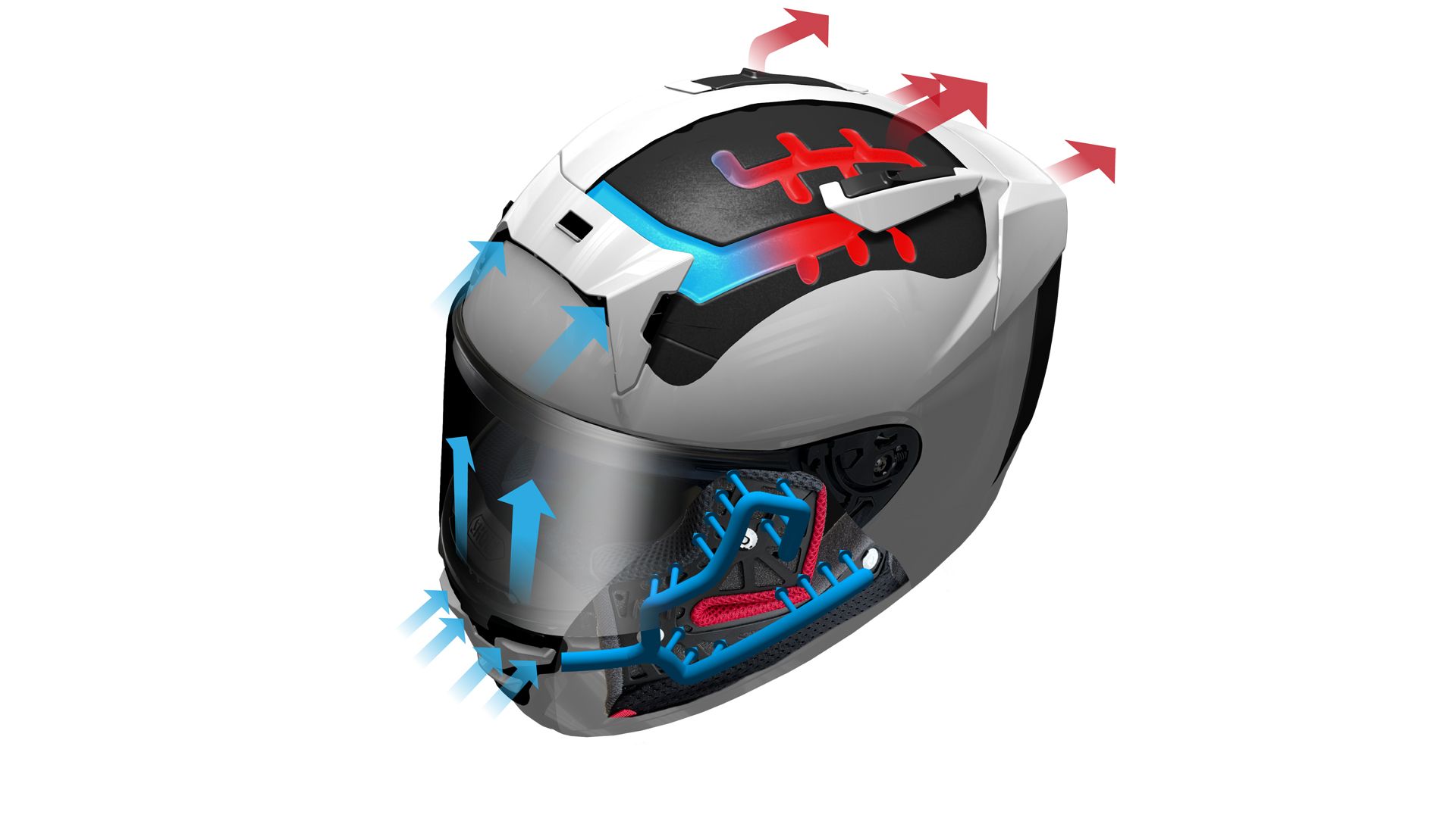 Shoei X SPR Pro 2022 Ventilacion