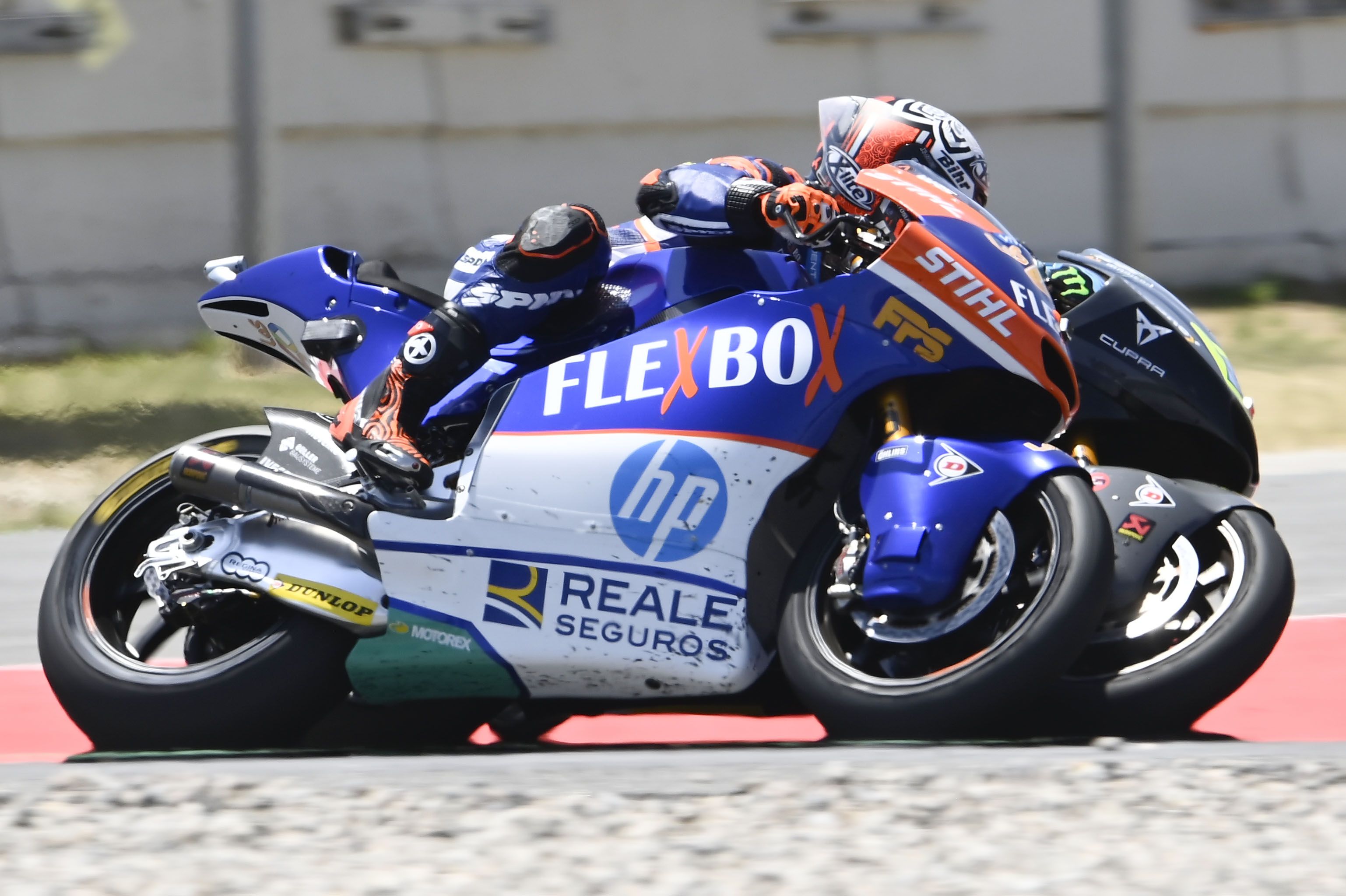 Celestino Vietti se cuela a Arón Canet, Moto2 Catalunya 2022