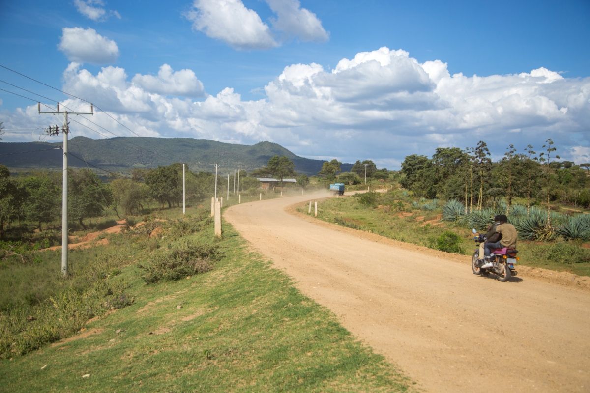 Carretera de Etiopía, país visitado por Alicia Sornosa en moto. Fuente: iStock.com/ Goddard_Photography