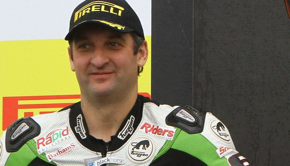 Michael Rutter en el podio. Fuente: Gold & Goose Michael Rutter en el podio. Fuente: Gold & Goose