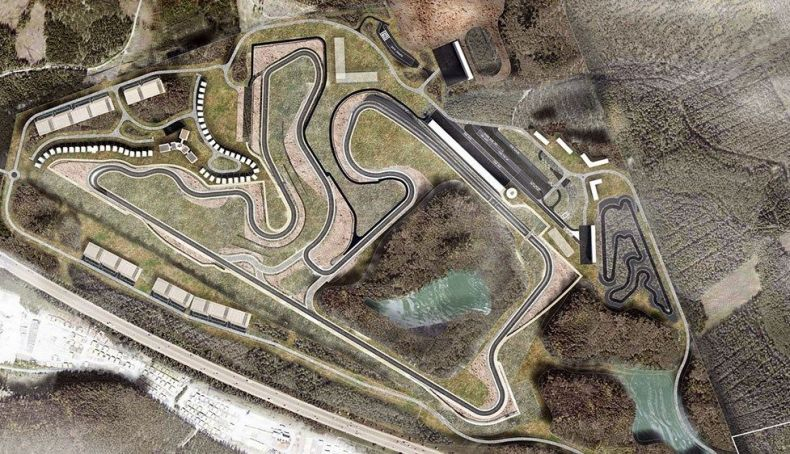 El circuito finlandés de KymiRing. El circuito finlandés de KymiRing.