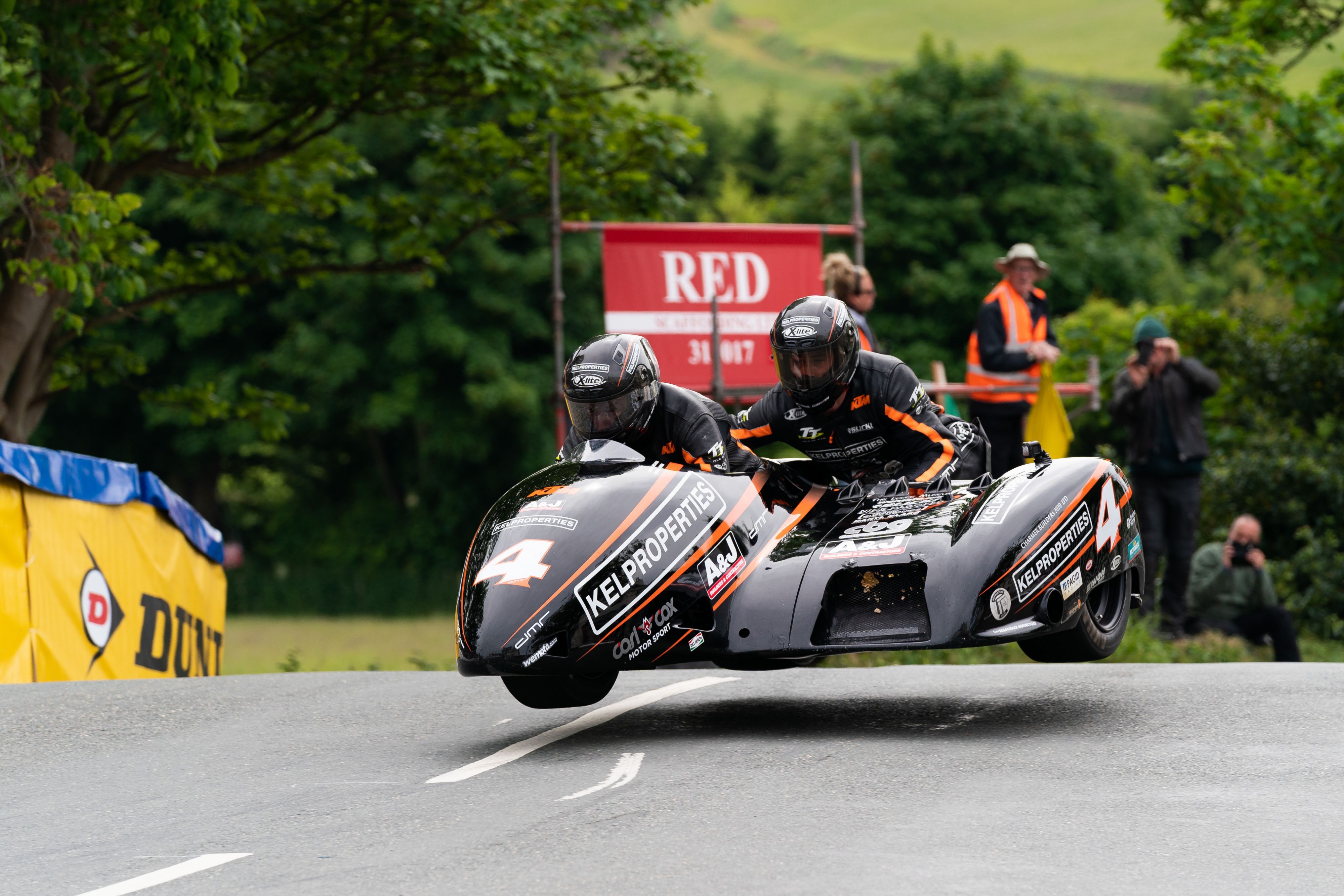 Dave Molyneux & Daryl Gibson, Sidecar TT Isla de Man 2022