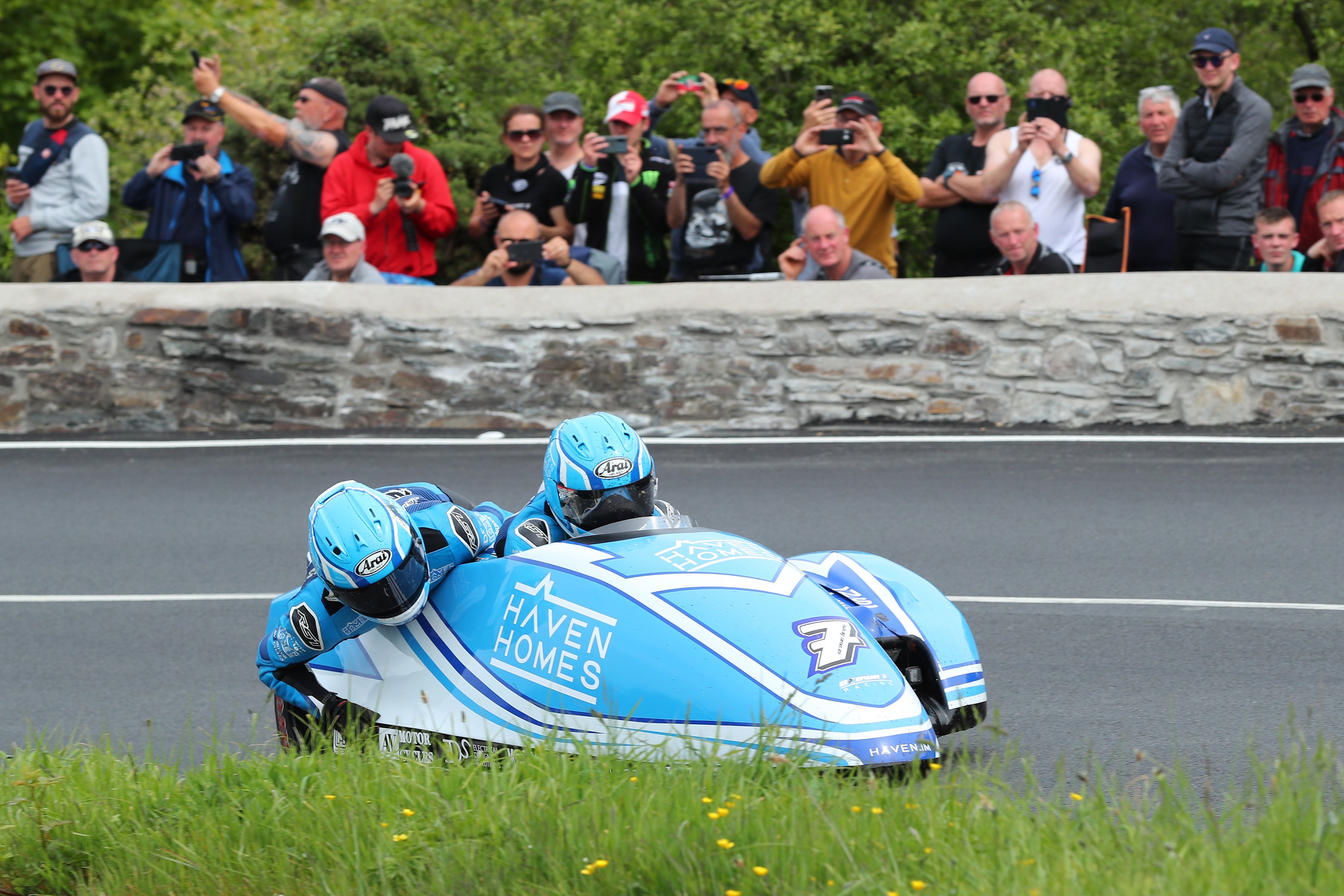 Ryan Crowe & Callum Crowe, Sidecar TT Isla de Man 2022