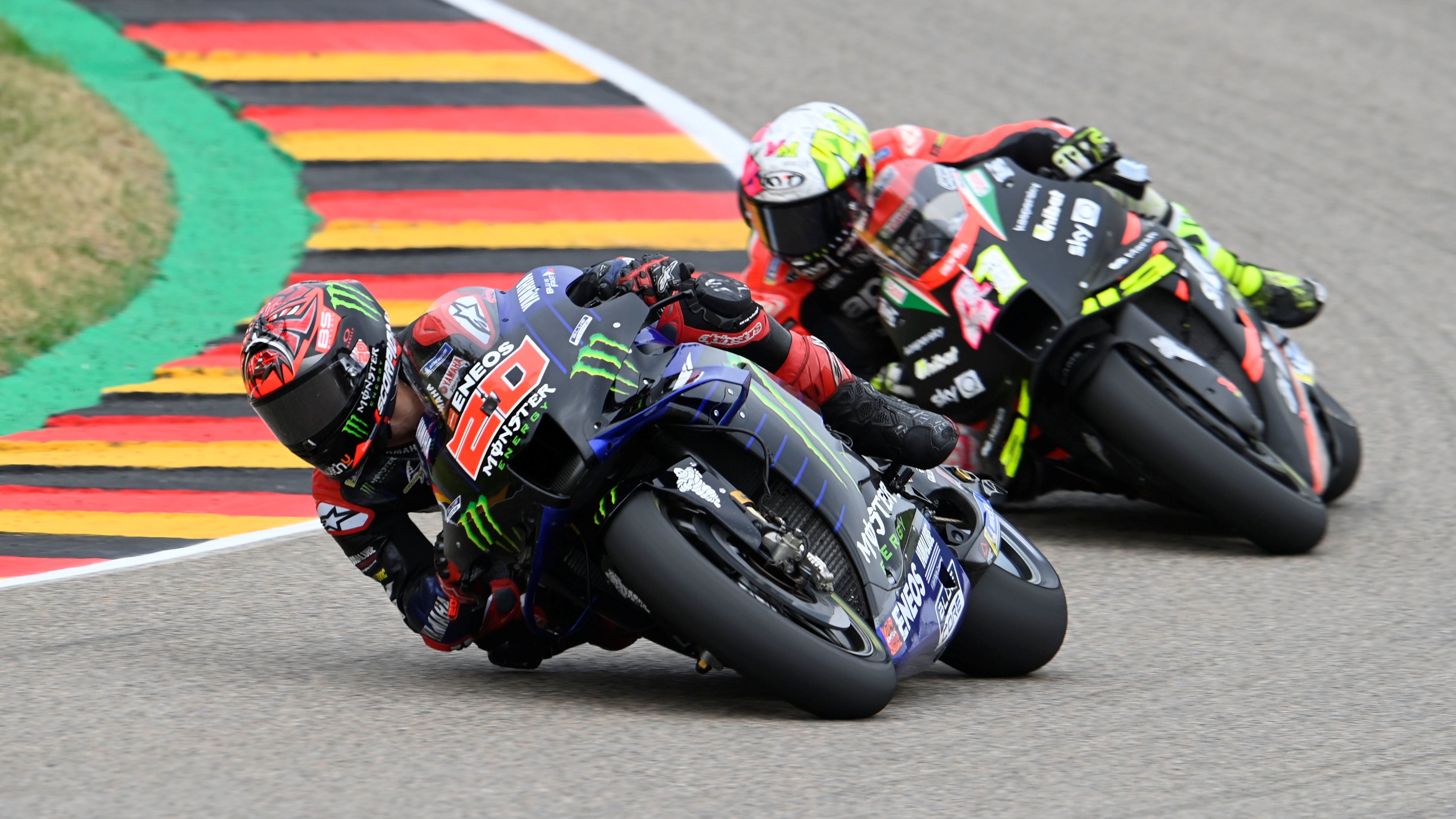 Fabio Quartararo y Aleix Espargaró llegan a Sachsenring al frente de MotoGP 2022