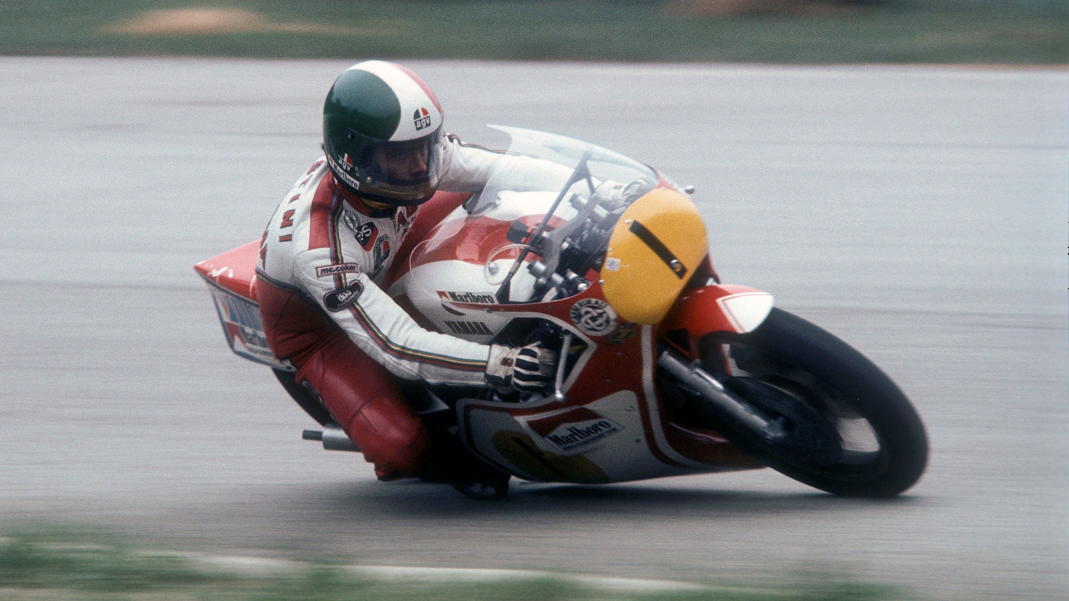 Giacomo Agostini, líder en vueltas rápidas, con la Yamaha, donde logró su último título (Foto: Gold & Goose)