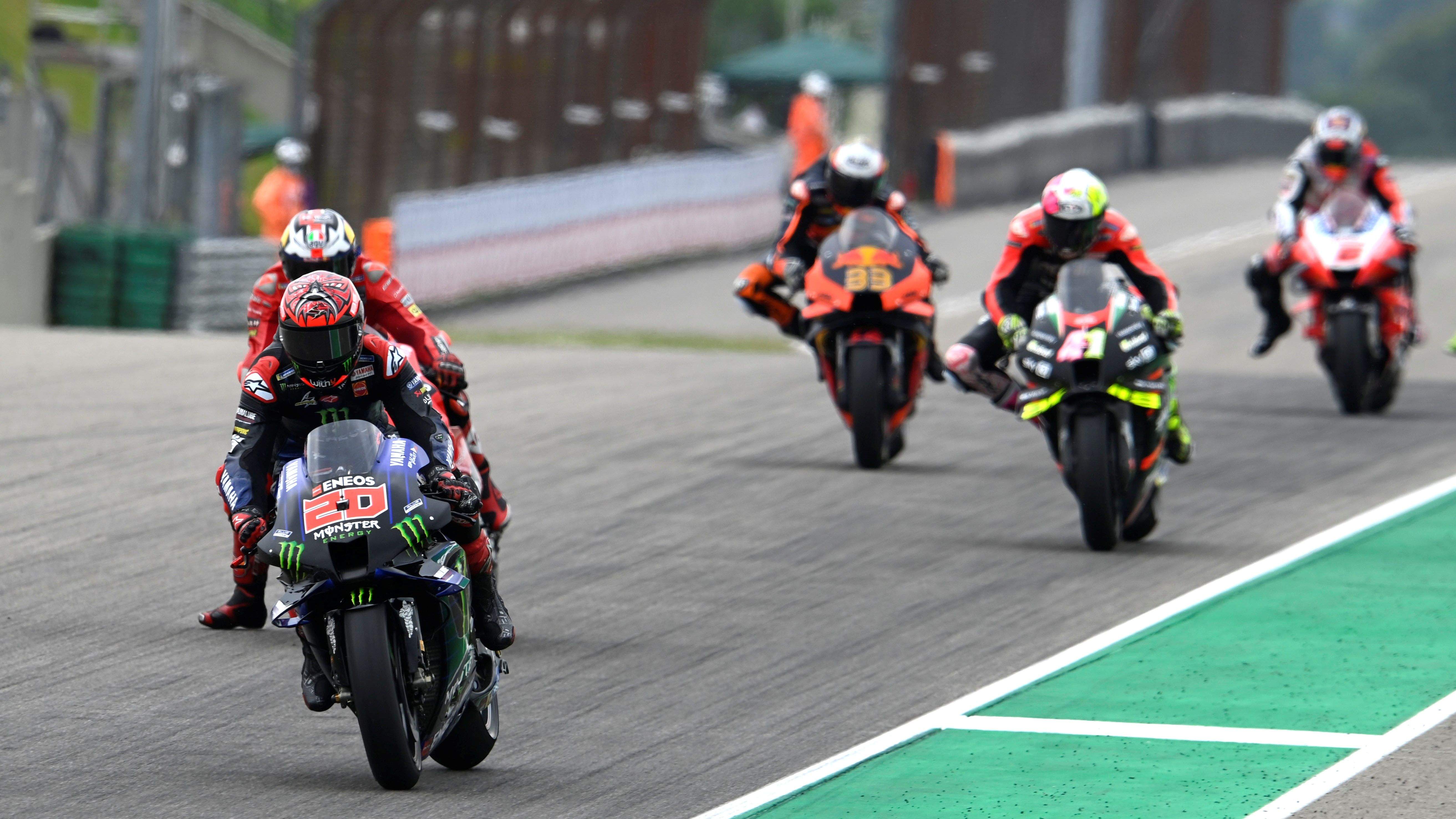 MotoGP llega al GP de Alemania en Sachsenring con Fabio Quartararo al frente