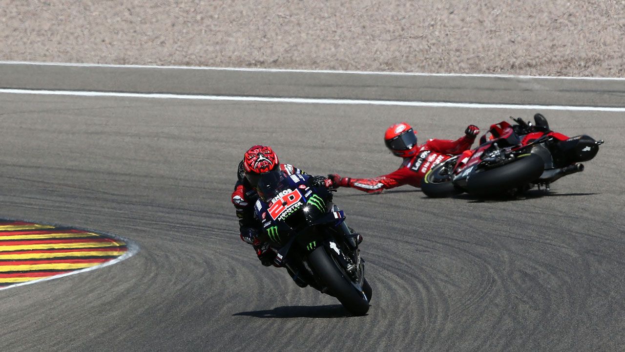 Fabio Quartararo se escapa en el santuario de Márquez