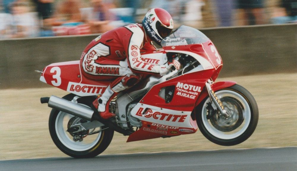 Terry Rymer en 1989. Fuente: Maurice Bula @FIM Terry Rymer en 1989. Fuente: Maurice Bula @FIM