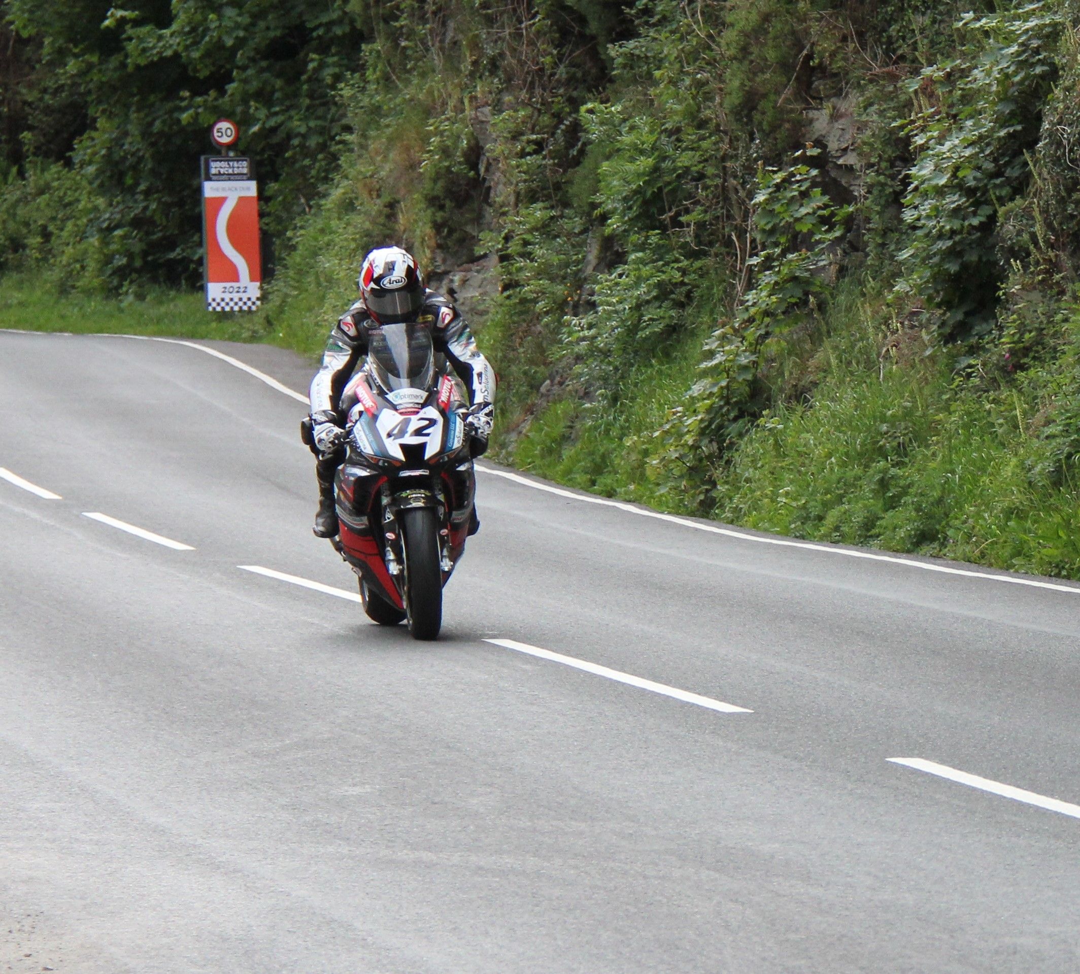 Raül Torras en el IOMTT 2022, foto Juan Segarra Pistola 3