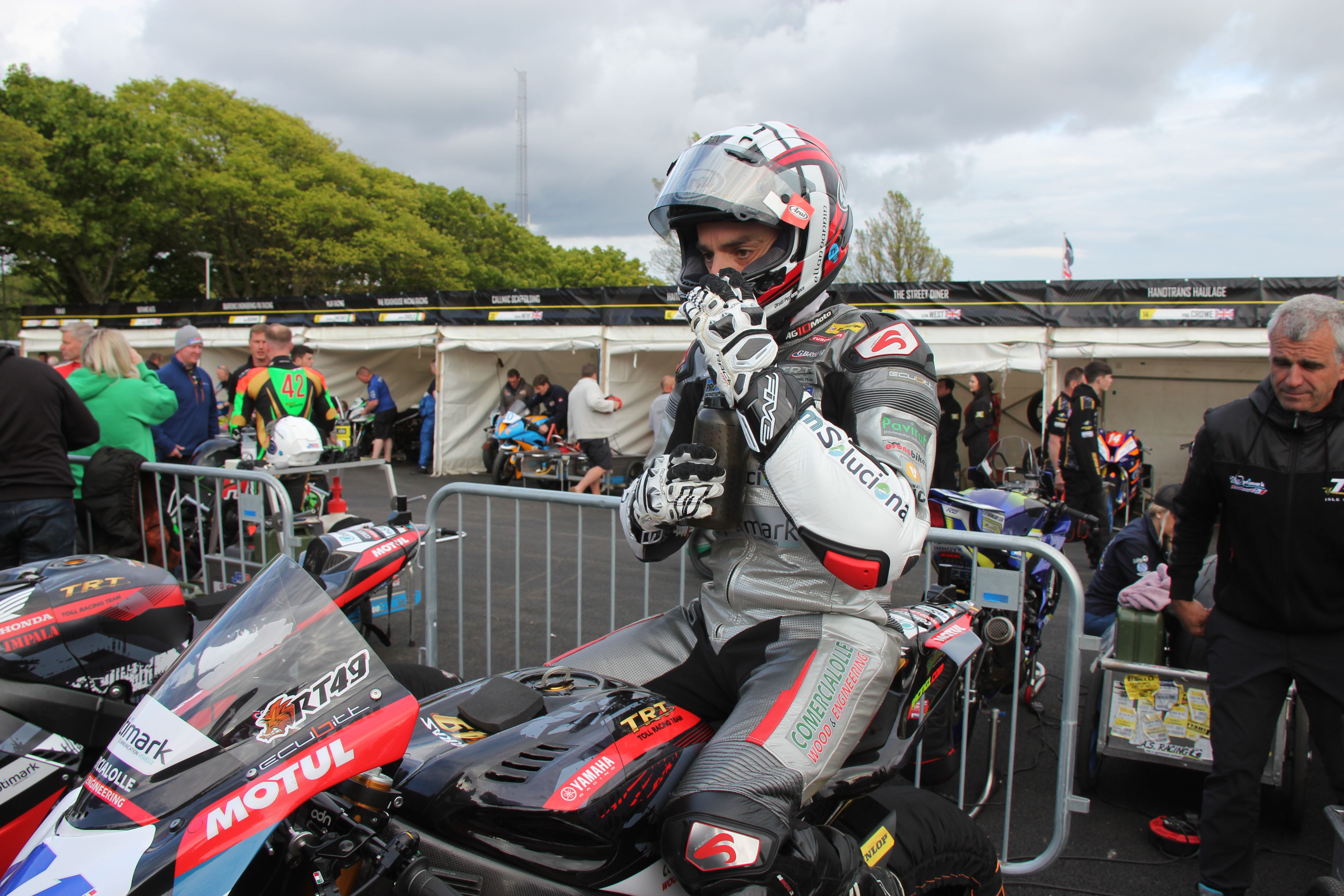 Raül Torras en el IOMTT 2022, foto Juan Segarra Pistola 26