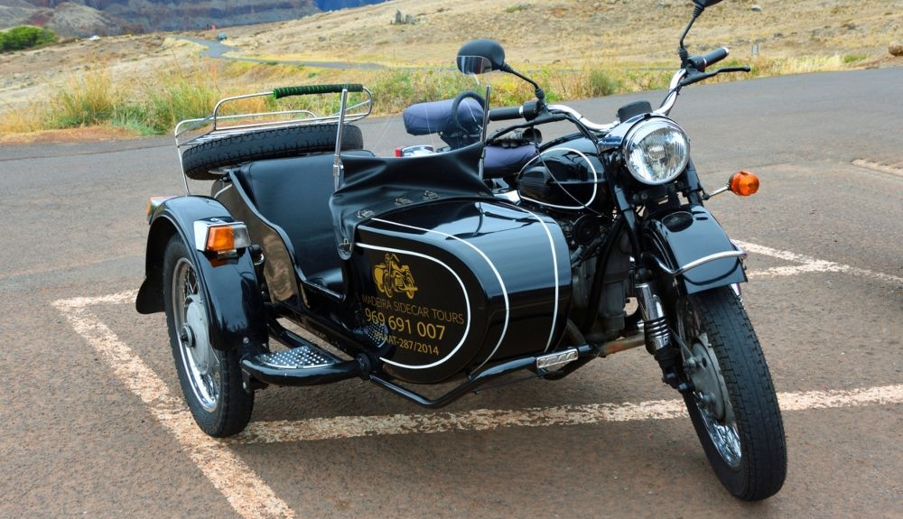 Sidecar, como el que pretendía conducir Fernando González de Nicolás para entrar en el Guiness. Fuente: iStock.com/ umdash9