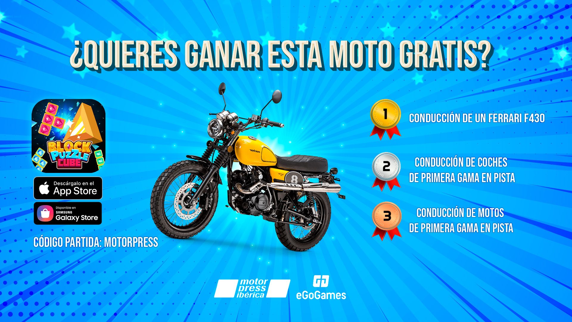 MOTO tamaño grande