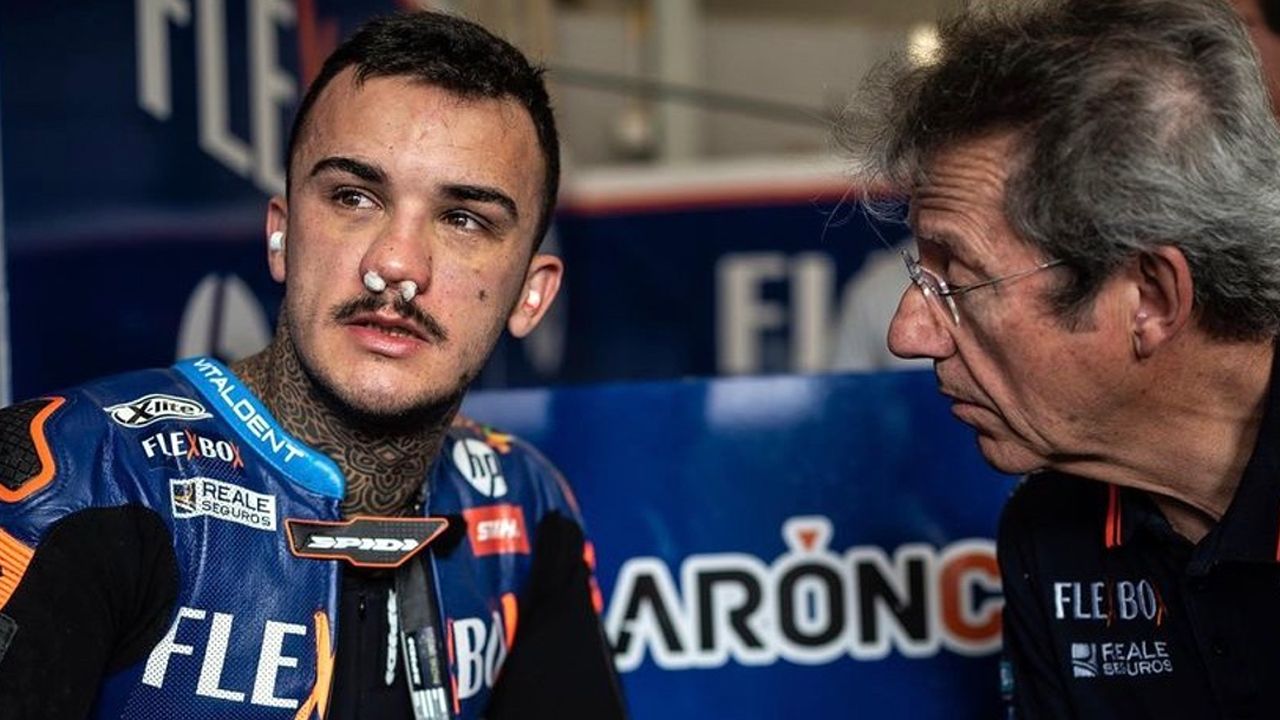 Arón Canet no podrá disputar finalmente el GP de los Países Bajos (Fotos: @aroncanet)