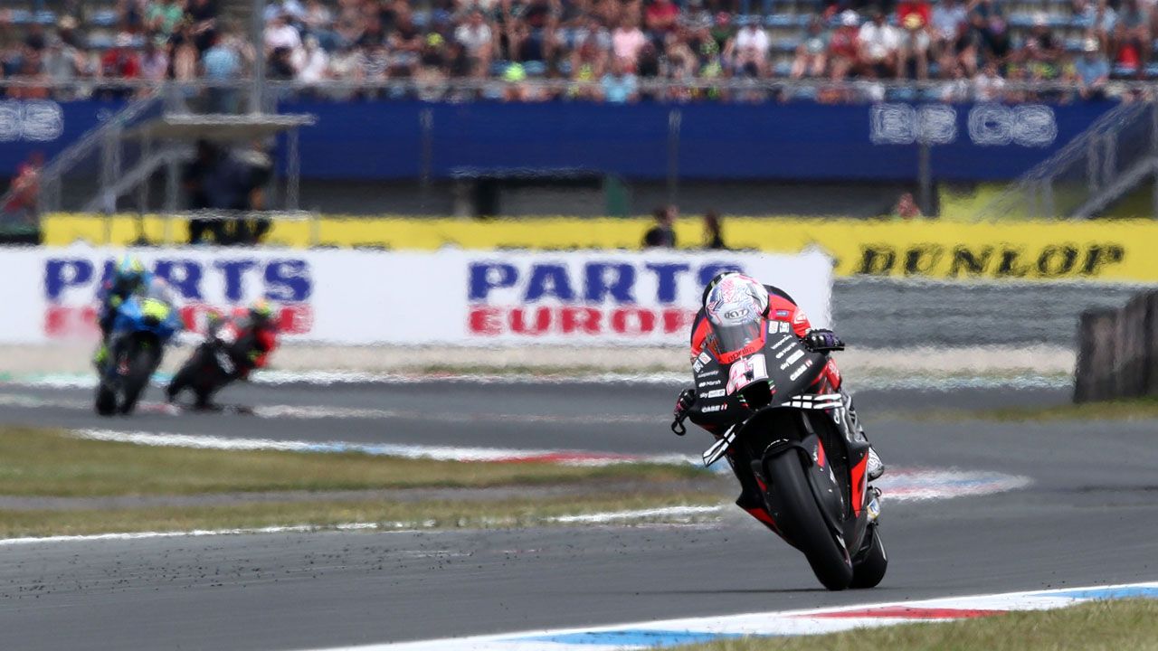 Aleix Espargaró partirá desde la quinta posición en la parrilla de Assen.