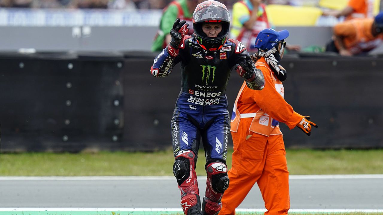 Fabio Quartararo entona el mea culpa: “Un error estúpido”
