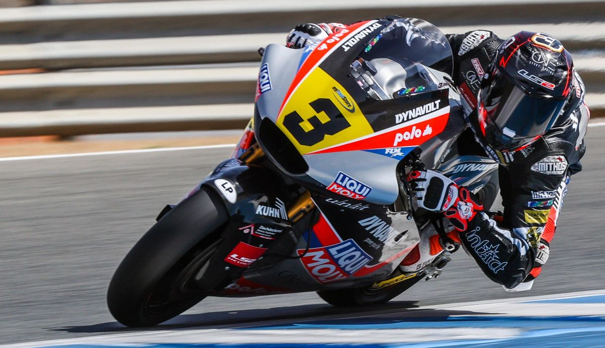 Lukas Tulovic sale de Jerez más líder del Europeo de Moto2 Lukas Tulovic sale de Jerez más líder del Europeo de Moto2