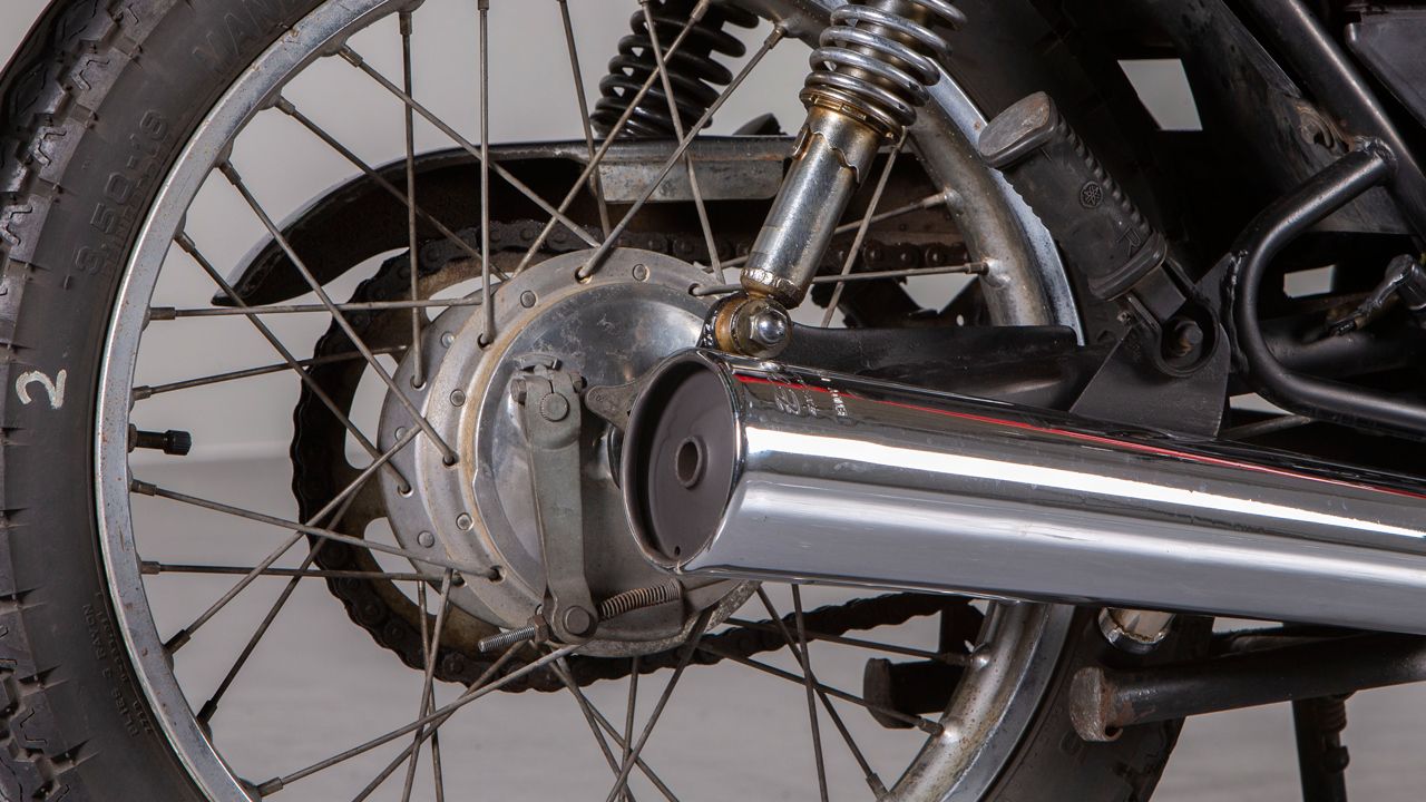 Yamaha SR250.