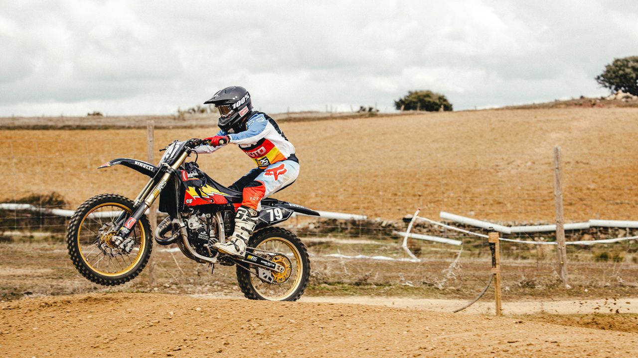 Yamaha YZ 125 Chester réplica Bob Moore.