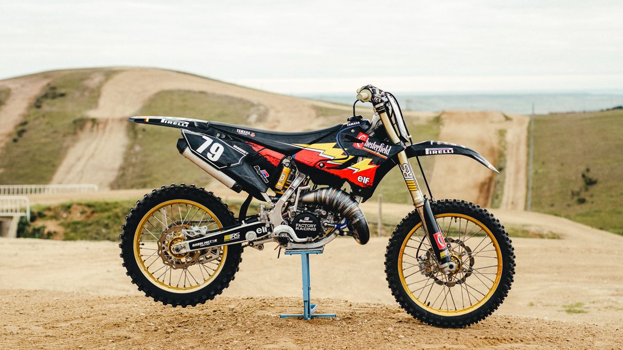 Yamaha YZ 125 Chester réplica Bob Moore.
