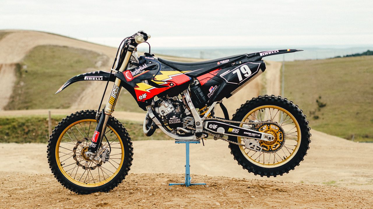 Yamaha YZ 125 Chester réplica Bob Moore.