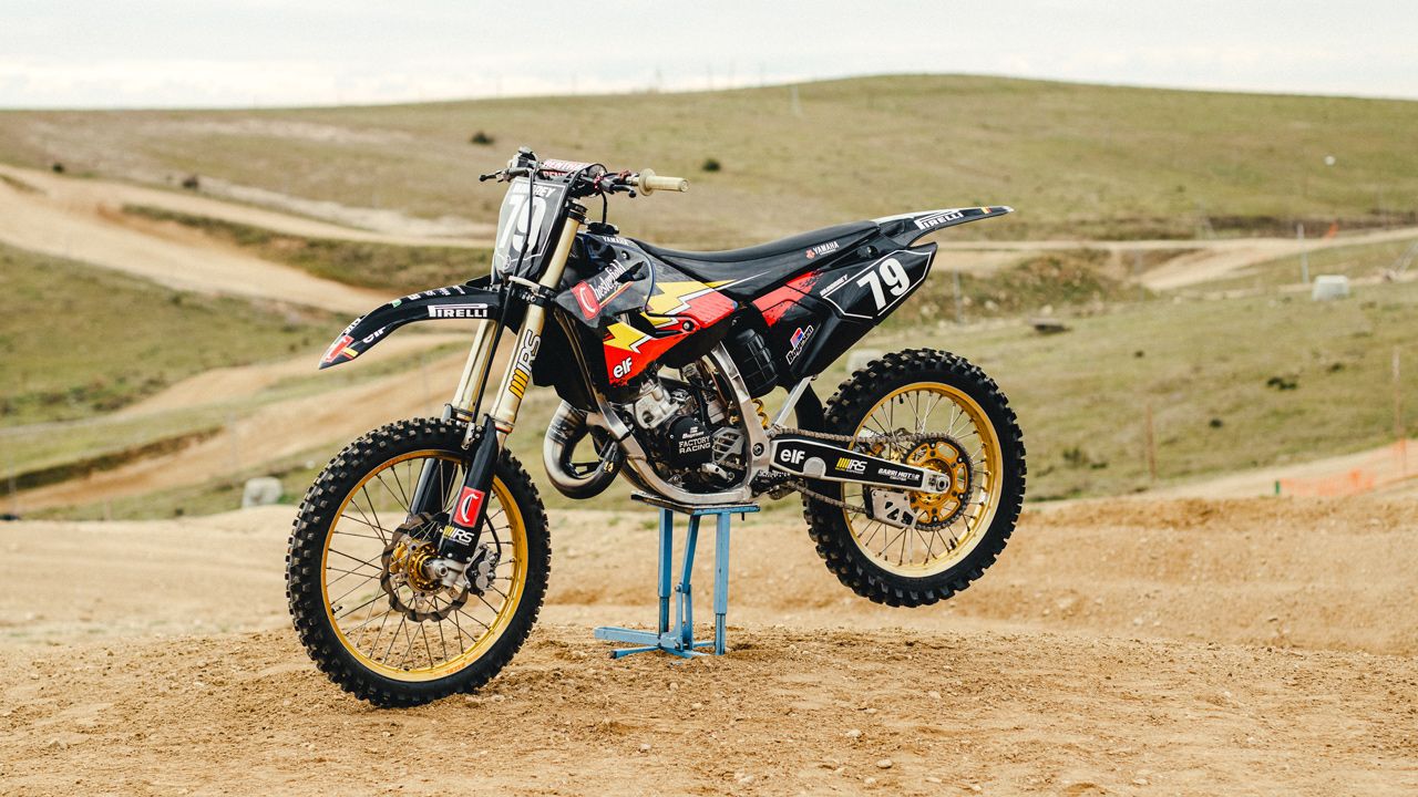 Yamaha YZ 125 Chester réplica Bob Moore.