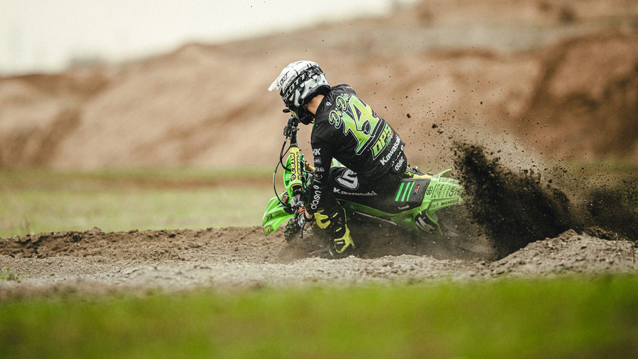 Kawasaki KX 250 DPS de Pepe Di Dio.