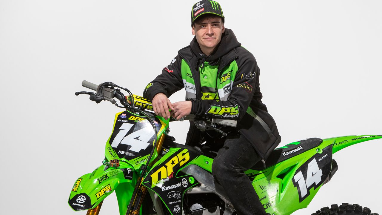 Kawasaki KX 250 DPS de Pepe Di Dio.